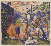 KG 09597
<br/>
Jongens, badend in een rivier
<br/>
<em>Wijnberg, Nicolaas (1918-2006)</em>